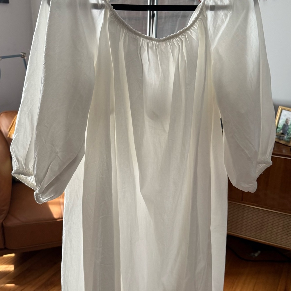 Free People White Swing Mini Dress NWT - Picture 2 of 3